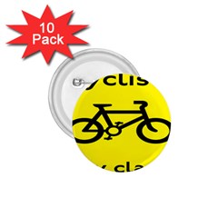 Stay Classy Bike Cyclists Sport 1 75  Buttons (10 Pack)