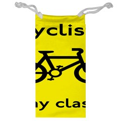 Stay Classy Bike Cyclists Sport Jewelry Bag by Mariart