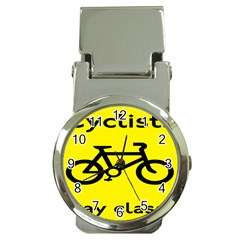 Stay Classy Bike Cyclists Sport Money Clip Watches by Mariart