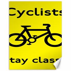 Stay Classy Bike Cyclists Sport Canvas 12  X 16  