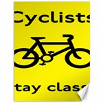 Stay Classy Bike Cyclists Sport Canvas 36  x 48   35.26 x46.15  Canvas - 1