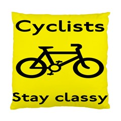 Stay Classy Bike Cyclists Sport Standard Cushion Case (two Sides) by Mariart