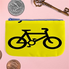 Stay Classy Bike Cyclists Sport Large Coin Purse by Mariart