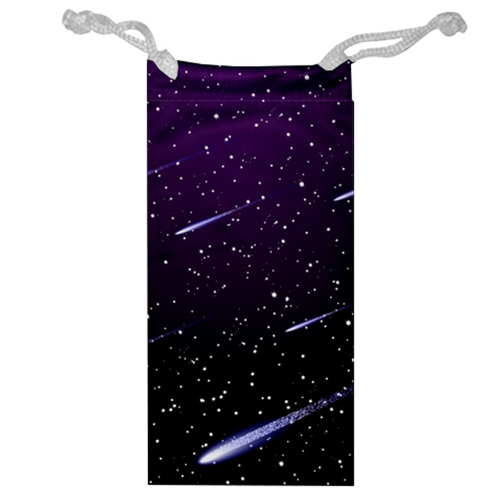 Starry Night Sky Meteor Stock Vectors Clipart Illustrations Jewelry Bag