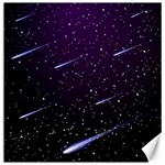 Starry Night Sky Meteor Stock Vectors Clipart Illustrations Canvas 20  x 20   19 x19.27  Canvas - 1