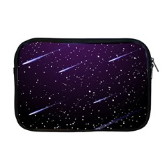 Starry Night Sky Meteor Stock Vectors Clipart Illustrations Apple Macbook Pro 17  Zipper Case