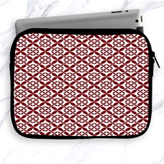 Pattern Kawung Star Line Plaid Flower Floral Red Apple Ipad 2/3/4 Zipper Cases by Mariart