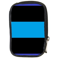 Tomboy Playboy Flag Blue Black Mline Compact Camera Cases by Mariart