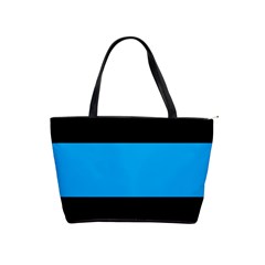 Tomboy Playboy Flag Blue Black Mline Shoulder Handbags by Mariart