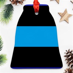 Tomboy Playboy Flag Blue Black Mline Ornament (bell) by Mariart