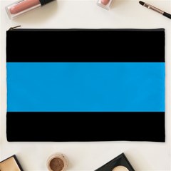 Tomboy Playboy Flag Blue Black Mline Cosmetic Bag (xxxl) 