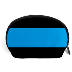 Tomboy Playboy Flag Blue Black Mline Accessory Pouches (large)  by Mariart