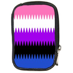 Sychnogender Techno Genderfluid Flags Wave Waves Chevron Compact Camera Cases by Mariart