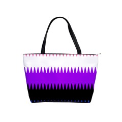 Sychnogender Techno Genderfluid Flags Wave Waves Chevron Shoulder Handbags by Mariart