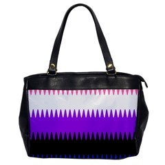 Sychnogender Techno Genderfluid Flags Wave Waves Chevron Office Handbags by Mariart