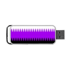 Sychnogender Techno Genderfluid Flags Wave Waves Chevron Portable Usb Flash (two Sides) by Mariart