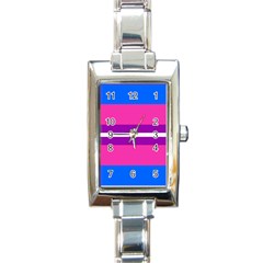 Transgender Flags Rectangle Italian Charm Watch by Mariart