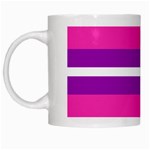 Transgender Flags White Mugs Left