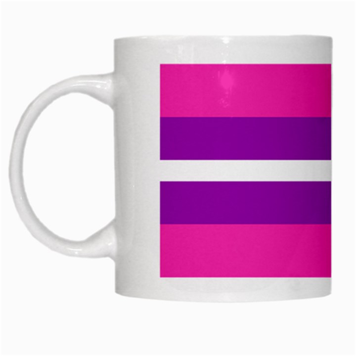 Transgender Flags White Mugs