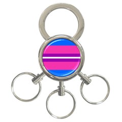 Transgender Flags 3-ring Key Chains