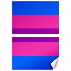 Transgender Flags Canvas 12  X 18   by Mariart