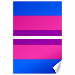 Transgender Flags Canvas 24  X 36 