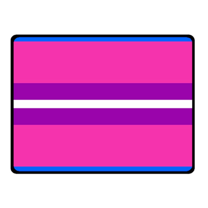 Transgender Flags Fleece Blanket (Small)