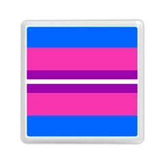 Transgender Flags Memory Card Reader (square)  by Mariart