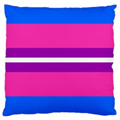 Transgender Flags Large Cushion Case (two Sides) by Mariart