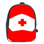 Tabla Laboral Sign Red White School Bags (XL)  Front