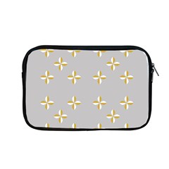 Syrface Flower Floral Gold White Space Star Apple Macbook Pro 13  Zipper Case by Mariart