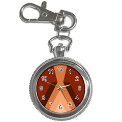 Volcano Lava Gender Magma Flags Line Brown Key Chain Watches by Mariart