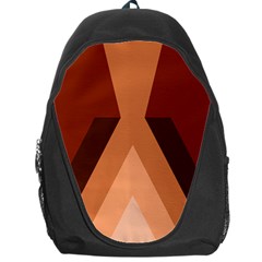 Volcano Lava Gender Magma Flags Line Brown Backpack Bag by Mariart