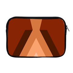 Volcano Lava Gender Magma Flags Line Brown Apple Macbook Pro 17  Zipper Case by Mariart