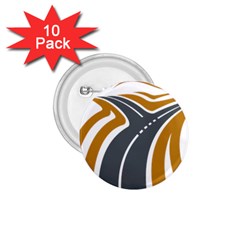 Transparent All Road Tours Bus Charter Street 1 75  Buttons (10 Pack) by Mariart