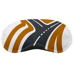 Transparent All Road Tours Bus Charter Street Sleeping Masks by Mariart