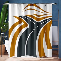 Transparent All Road Tours Bus Charter Street Shower Curtain 60  X 72  (medium)  by Mariart