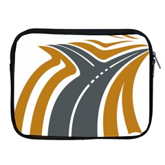 Transparent All Road Tours Bus Charter Street Apple Ipad 2/3/4 Zipper Cases by Mariart