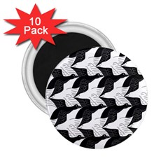 Swan Black Animals Fly 2 25  Magnets (10 Pack) 