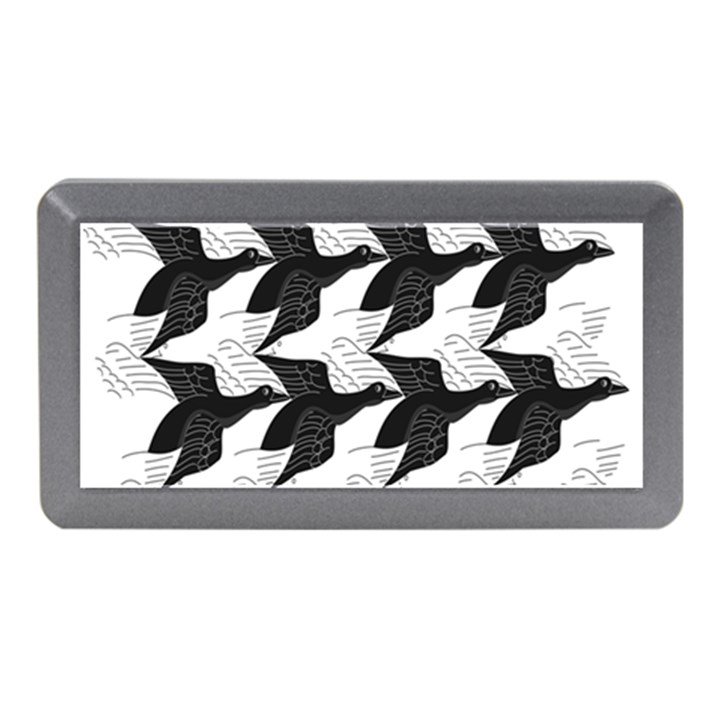 Swan Black Animals Fly Memory Card Reader (Mini)