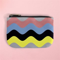 Wave Waves Chevron Sea Beach Rainbow Mini Coin Purses by Mariart