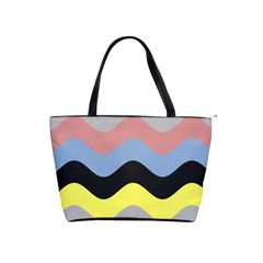 Wave Waves Chevron Sea Beach Rainbow Shoulder Handbags