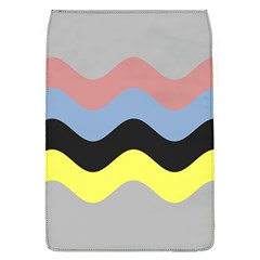 Wave Waves Chevron Sea Beach Rainbow Flap Covers (l)  by Mariart