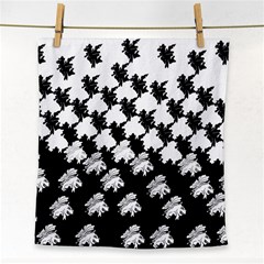 Transforming Escher Tessellations Full Page Dragon Black Animals Face Towel