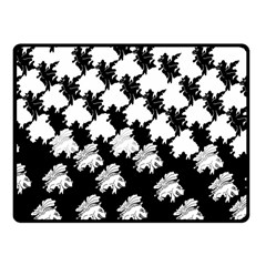 Transforming Escher Tessellations Full Page Dragon Black Animals Fleece Blanket (small) by Mariart