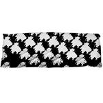 Transforming Escher Tessellations Full Page Dragon Black Animals Body Pillow Case (Dakimakura) Body Pillow Case