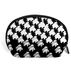 Transforming Escher Tessellations Full Page Dragon Black Animals Accessory Pouches (large)  by Mariart