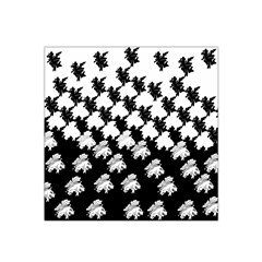 Transforming Escher Tessellations Full Page Dragon Black Animals Satin Bandana Scarf by Mariart