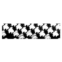 Transforming Escher Tessellations Full Page Dragon Black Animals Satin Scarf (oblong) by Mariart