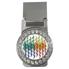 Rainbow Fish Money Clips (cz)  by Mariart